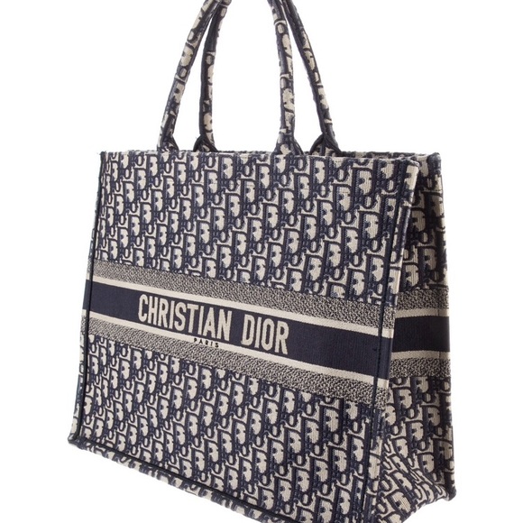 DIOR Large Oblique Book Tote With In Mint And Excellent Condition As Shown - Picture 6 of 6